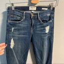 frame denim FRAME Le Skinny de Jeanne Distressed Medium Wash Jean Photo 6