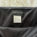 White Fox Boutique Black Leather Skirt Photo 1