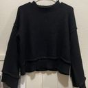 Double Zero Black Knit Sweater Photo 0