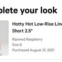 Lululemon Ripened Raspberry 2.5 Inch Hotty Hot Shorts Photo 3