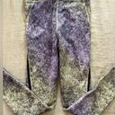 Adidas NWOT  Climalite High Waisted Speckled 3 Stripe Leggings S Photo 3