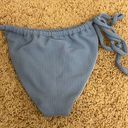 blue tie bikini bottoms Size XS Photo 1