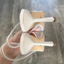 Tony Bianco Breeze White Nylon / Leather Transparent Pointed-Toe Heels 9 Photo 9