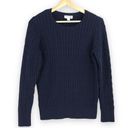 st. john's bay St’s John’s Bay - Navy Pullover Sweater - L Photo 6