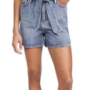 Joe’s Jeans Joes Jeans Paperbag Waist Belted Denim Shorts Med Wash NEW Size 29 Photo 5