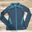 Marmot  Full Zip Stretched Activewear Fleece Lined Warm Up Jacket Women’s Small Photo 0