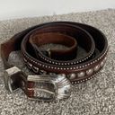 Nadin Leather Western Studded Belt Photo 0