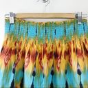 Tracy Evans Vintage Y2K  Light cotton tie dye Ruffle skirt tube top festival XL Photo 4