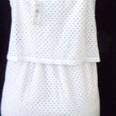 The Loft "" WHITE EYELET OVERLAY TOP CAREER CASUAL DRESS SIZE: 2P NWT $80 Photo 10