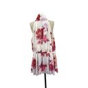 City Chic  Tsubaki Halter Top White Pink Floral Print Plus Size 18 Photo 5