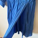 Maeve Anthropologie  Lene Faux Wrap Dress in Azure Blue Photo 10