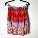 Roxy  - Juniors Cotton Geometric Striped A-Line Mini‎ Skirt - Sz. 1 Photo 1