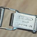 Seiko  Ladies Watch RARE Vintage White Gold Plated Bracelet Gray Dial Mechanical Photo 8