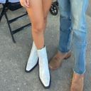 Nasty Gal Gently Loved  Leather Ankle Western Boots Photo 2