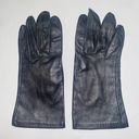 Saddlebred  Black Genuine Leather Vintage Gloves Women's Size 8 Photo 0