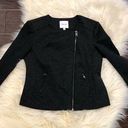 Catherine Malandrino  Ponte Moto Jacket charcoal sz small Photo 0