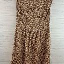 Pilcro  Leopard Print Sleeveless Pocket V Neck Dress Size XS Photo 1