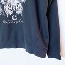 New Look  Cosmos Butterfly Graphic Pullover Sweatshirt Size Medium Photo 2