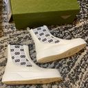 Gucci GG Supreme Panelled Chelsea Boots Size 39.5 Photo 1