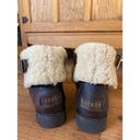 Ralph Lauren Lauren  Shearling Leather Boots Photo 3