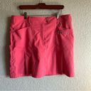 GGBlue Luxe Sport Skorts in Salmon Pink Size 12 Pleated Skirt Golf Pickleball Photo 12