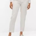 Mango NWOT  Solid White High Rise Trousers Cropped Dress Pants Size Small Photo 0