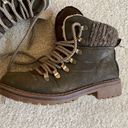 Big Buddha Olive green lace up boots Photo 2