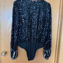 River Island Sequin Black Bodysuit Photo 2