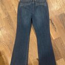 Banana Republic Wide Flare Leg Blue Denim Jeans Size 30 Photo 5