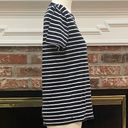 Hollister navy blue and white striped tee with logo / XS / Excellent condition Photo 4