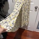 Cotton Candy LA yellow floral split Maxi Dress Photo 1