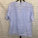 Tommy Bahama  Linen and Silk Blouse Size Medium Photo 1