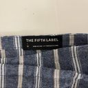 The Fifth Label NWOT  Skirt Voyage Stripe Wrap Tie Blue White Stripe SZ Medium Photo 7