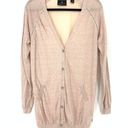 Maison Scotch  Women's Sz 2 US M Les Bons Vivants Button Down Sweater Pink Blush Photo 0