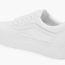 Vans  Old Skool Platform White Sneakers 7.5W Photo 1