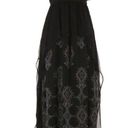 Free People HTF  Maxi Dress 6 NWT Belladonna Black Dark Academia Etherial Lolita Photo 0