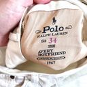 Polo NWT  Ralph Lauren Avery Boyfriend Jean In Beaded Ivory Size 24 Photo 12