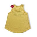 Isabel Maternity NWT Yellow Daisy Hello Baby Floral Muscle Tee Tank Top  New Photo 3