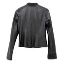 Arden B  Black 100% Genuine Leather Moto Jacket S Photo 1