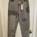 Nasty Gal  ORGANIC DENIM PATCHWORK MOM FIT JEANS Photo 3