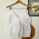 J.Crew  White Linen Cami Tank Photo 4