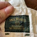 Jack Daniel's Ultra rare 70s vintage Jack Daniel’s Hogwashers cream denim shortalls bib Photo 8