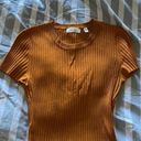 A.L.C. Rust/orange bodycon dress size L Photo 8