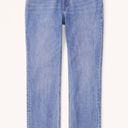 Abercrombie & Fitch Curve Love Ultra High Rise Ankle Straight Jean Photo 5