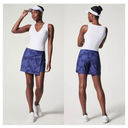 Spanx NEW  Sunshine Skort Navy Blue 6" Inches Shorts Golf Tennis Pickleball Large Photo 1