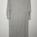 BKE  by the buckle gray ribbed open cardigan size small Photo 5
