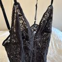 Victoria's Secret 🖤 VTG Victoria’s Secret Black Lace Slip in L EUC Photo 2