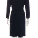 Oscar de la Renta  SZ 10 black wool Dress Photo 1