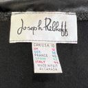 Joseph Ribkoff Vintage  Satin Trim Hoodie Jacket Black Photo 2