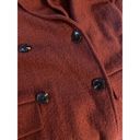 Rachel Zoe  burnt orange wool pea coat woman’s size xs Photo 6